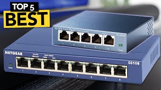 ✅ TOP 5 Best Ethernet Switch of the Year [upl. by Nemra]