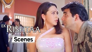 Best Of Karishmaa Kapoor Scenes  Ek Rishtaa The Bond Of Love [upl. by Ydnew]