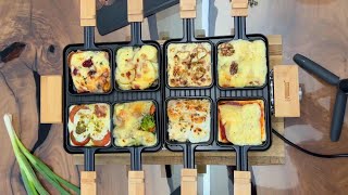 Die 8 besten Raclette Pfännchen Ideen für jeden Geschmack zur Weihnachtszeit und Silvester [upl. by Noiroc]