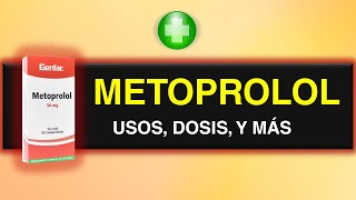 💊💊METOPROLOL tartrato PARA QUE SIRVE DOSIS y más 💊💊 [upl. by Jeunesse725]