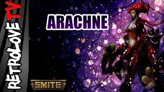 Smite  Arachné Gameplay  quot Spider cochonquot [upl. by Adehsar]