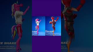 Fortnite FISHPOOL X Flake Shake emote comparison Part 5 [upl. by Llekram349]