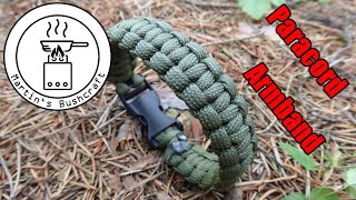 Paracord Armband  Survival Armband selber machen Anleitung  Martin´s Bushcraft [upl. by Nannette23]