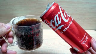 ASMR pouring Coca Cola into a cup to make satisfying sounds Toy ASMR [upl. by Lehmann]