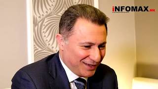 Интервју на Никола Груевски за infomaxmk  Прв дел 10022019 [upl. by Nonregla]