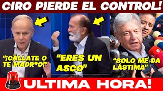 MIÉRCOLES ROJO CIRO CASI LO GOLPEA PIERDE EL CONTROL EN VIVO ESTÁ HISTÉRICO POR DESPIDO [upl. by Ayrotal]