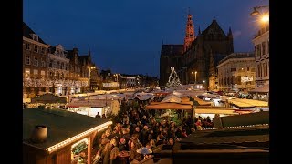 Kerstmarkt Haarlem de gezelligste kerstmarkt van Nederland [upl. by Ofella]