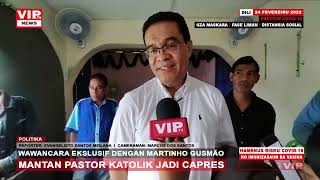 WAWANCARA ESKLUSIF DENGAN MARTINHO GUSMÃO PASTOR KATOLIK YANG MAJU CAPRES DI PILPRES TIMORLESTE [upl. by Noreik]