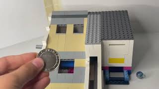 LEGO Skee Ball with Functional Coin Mechanism  My Invention Explained [upl. by Kare693]