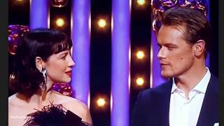 Sam Heughan amp Caitriona  Baftas 2018  Outlander [upl. by Niwde502]