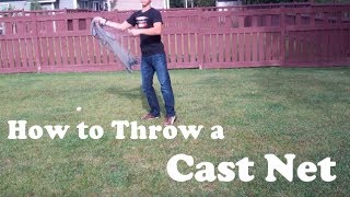 EASIEST Way to Throw a Cast Net [upl. by Pease]