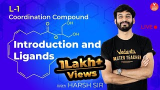 Coordination Compounds L1  Introduction and Ligands  Class 12 Chemistry  JEE Mains amp Advanced [upl. by Noirda574]