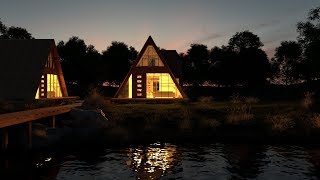 Sketchup 2017 Vray 34 Modeling and Night Rendering Tutorial [upl. by Niraj]