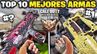 LAS 10 MEJORES ARMAS PARA RANKED EN LA NUEVA TEMPORADA COD MOBILE  NUEVA TEMPORADA 11 COD MOBILE [upl. by Norvall389]