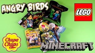 Blind Bags Mashems Lego Minecraft TMNT Minions SURPRISE UNBOXING 028 [upl. by Goldfarb]