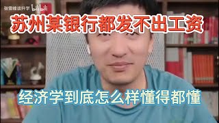 苏州某银行都发不出工资，经济学到底怎么样懂得都懂 [upl. by Elisee407]