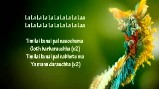 Timilai Kunai Pal Nepali Karaoke with Lyrics HDmp4 [upl. by Angelina]