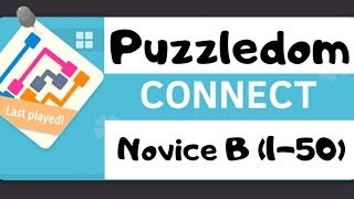 Puzzledom Connect Novice B soluce [upl. by Aliahs]