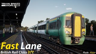 Fast Lane  London Commuter  Train Sim World 2 1080p60fps [upl. by Gardiner380]