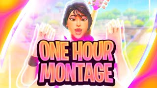 1 HOUR of VIRAL Fortnite Trickshots World Record Montage [upl. by Nolie]