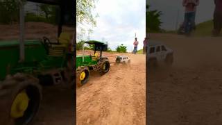 Rc John Deere Vs Jeep Rubicon chatpattoytv [upl. by Aliehs68]