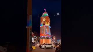 vizag lo clock tower adiripoyindi newattraction vizag trending clocktower viral viralvideo yt [upl. by Tierza]