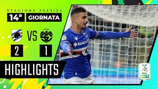 Sampdoria vs Spezia 21  Terza vittoria consecutiva per la Samp  HIGHLIGHTS SERIE BKT 2023  2024 [upl. by Ward]