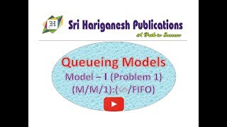 Queueing Models  MM1InfinityFIFO  Model  I [upl. by Gutow]