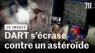 DART la missionsuicide de la NASA s’écrase avec succès contre l’astéroïde Dimorphos [upl. by Pascasia]