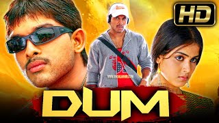 Dum Full HD  Allu Arjun Action Hindi Dubbed Movie  दम तेलुगु हिंदी डब्ड मूवी  Genelia DSouza [upl. by Adora]