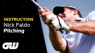 Nick Faldos Pitching Tips  Instruction  Golfing World [upl. by Younglove]