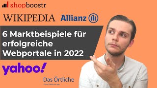 Webportal gründen 6 Marktbeispiele für erfolgreiche Webportale in 2024 [upl. by Gilli]