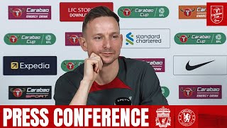 Carabao Cup final press conference  Chelsea vs Liverpool  Pep Lijnders [upl. by Mireille]