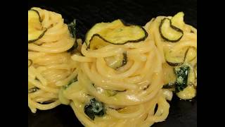 Spaghetti alla Nerano ricetta facile by AlTa Cucina [upl. by Ocirled]