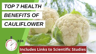 Cauliflower Health Benefits  Top 7 Health Benefits of Cauliflower [upl. by Kcorb]