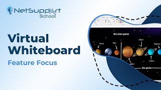 NetSupport School Feature Focus  Virtual Whiteboard [upl. by Jabin696]