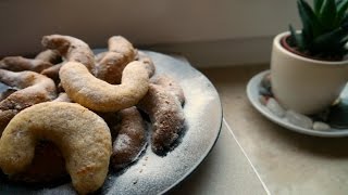 Vegane Plätzchen 2   Vanillekipferl [upl. by Akinuahs]