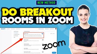 How to do breakout rooms in zoom 2024 [upl. by Oconnor]