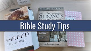 BIBLE STUDY TIPS How to Study the Bible  Amanda Brown [upl. by Eneleh]