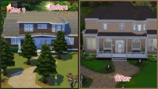 Sims 4  The Hecking Family Reno  Brindleton Bay [upl. by Nagaet139]