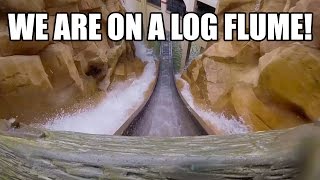 We Are On A Log Flume Chiapas POV Edition Phantasialand Germany [upl. by Tollmann]