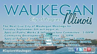 20220906 City of Waukegan City Council Meeting [upl. by Htbazile]