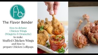 How to Debone Chicken Wings [upl. by Reinald]