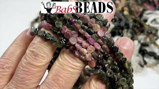 Specials on Tourmaline and Bali Silver beads [upl. by Marybeth]