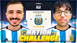 NATION CHALLENGE VS GIUSE360 LIGA ARGENTINA [upl. by Alebasi525]