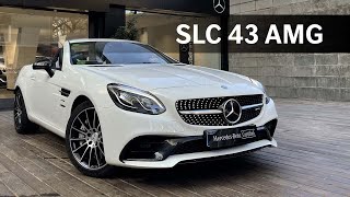 MercedesBenz SLC 43 AMG  Un descapotable V6 de altos vuelos [upl. by Nwahsed]