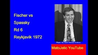 Fischer vs Spassky 1972 The Match of the CenturyRound 6 [upl. by Robison]