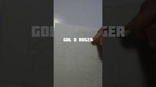 Drawing Gol D Roger from one peace sea art939 [upl. by Reaht]