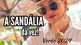 SANDÁLIAS SALTO BLOCO VIZZANO VERÃO 2024 NOVIDADES ✨✨ [upl. by Amorita]