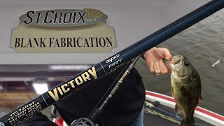 How is St Croix Victory Made  St Croix Rod Factory Tour [upl. by Lyred]